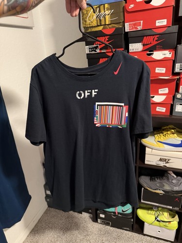 Shirt nike off white - white, all