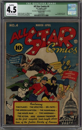All star comics - star, cgc