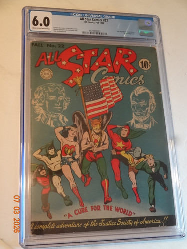 All star comics - all-star, 6.0
