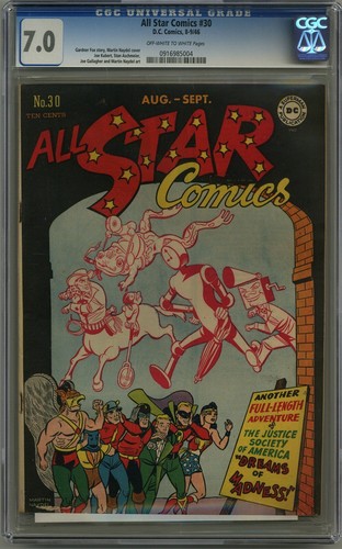 All star comics cgc - star, 7.0